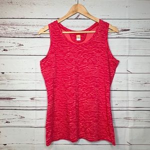 Lucy | Muscle Tank Top | Pink Zebra Print